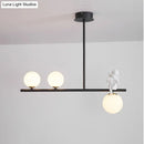 GobekUsa Nordic Island Angel Pendant Light with Opal Glass Shade