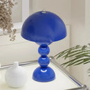 Glossy yellow nordic led table lamp bedroom usb dimmable light by Decorbites