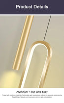 GobekUsa Nordic LED Pendant Light for Home Decoration