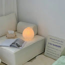 Wabi sabi white paper led table lamp bedroom lantern light by Decorbites