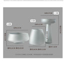 GobekUsa Nordic Luxe Frosted Glass Vase/Table Decoration