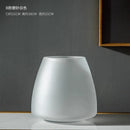 GobekUsa Nordic Luxe Frosted Glass Vase/Table Decoration