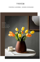 GobekUsa Nordic Luxe Frosted Glass Vase/Table Decoration