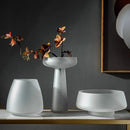 GobekUsa Nordic Luxe Frosted Glass Vase/Table Decoration