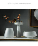 GobekUsa Nordic Luxe Frosted Glass Vase/Table Decoration