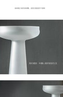 GobekUsa Nordic Luxe Frosted Glass Vase/Table Decoration
