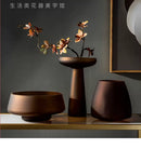 GobekUsa Nordic Luxe Frosted Glass Vase/Table Decoration