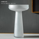 GobekUsa Nordic Luxe Frosted Glass Vase/Table Decoration
