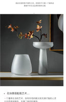GobekUsa Nordic Luxe Frosted Glass Vase/Table Decoration
