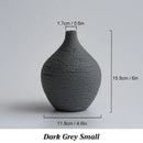 Nordic luxury textured white ceramic vase for living room decor by Decorbites