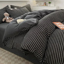 GobekUsa Nordic Plaid Cotton Bedding Set - Queen/King