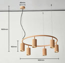GobekUsa Nordic Rotatable Chandelier for Dining & Kitchen