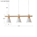 GobekUsa Nordic Shaded Hanging Island Light Metal Pendant with Bird Decor - 3-Head Dining Room Drop