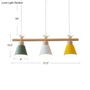 GobekUsa Nordic Shaded Hanging Island Light Metal Pendant with Bird Decor - 3-Head Dining Room Drop