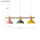 GobekUsa Nordic Shaded Hanging Island Light Metal Pendant with Bird Decor - 3-Head Dining Room Drop