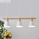 GobekUsa Nordic Shaded Hanging Island Light Metal Pendant with Bird Decor - 3-Head Dining Room Drop