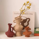 GobekUsa Nordic Style Ceramic Flower Pot - White
