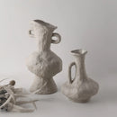 GobekUsa Nordic Style Ceramic Flower Pot - White
