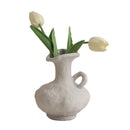 GobekUsa Nordic Style Ceramic Flower Pot - White