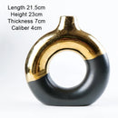 GobekUsa Nordic Style Circle Vase for Flower Arrangement