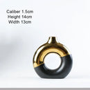 GobekUsa Nordic Style Circle Vase for Flower Arrangement