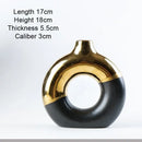 GobekUsa Nordic Style Circle Vase for Flower Arrangement