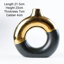 GobekUsa Nordic Style Circle Vase for Flower Arrangement
