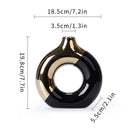 GobekUsa Nordic Style Circle Vase for Flower Arrangement