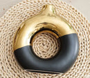 GobekUsa Nordic Style Circle Vase for Flower Arrangement