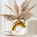 GobekUsa Nordic Style Circle Vase for Flower Arrangement