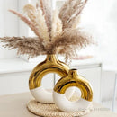GobekUsa Nordic Style Circle Vase for Flower Arrangement