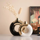 GobekUsa Nordic Style Circle Vase for Flower Arrangement