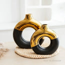 GobekUsa Nordic Style Circle Vase for Flower Arrangement