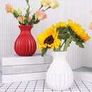 GobekUsa Nordic Style Plastic Flower Vase for Home Decor