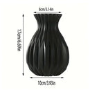 GobekUsa Nordic Style Plastic Flower Vase for Home Decor