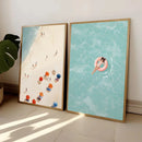 GobekUsa Nordic Summer Wall Art Prints for Living Room