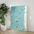 GobekUsa Nordic Summer Wall Art Prints for Living Room