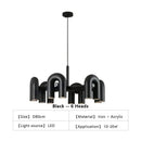 GobekUsa Nordic U Shape LED Ceiling Chandelier