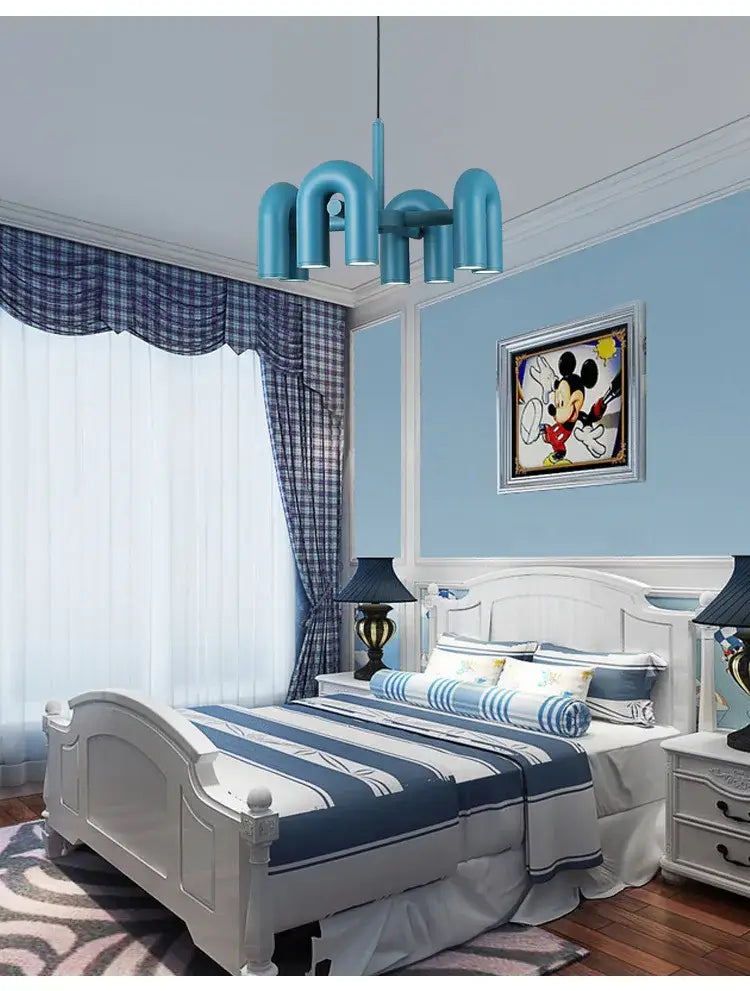 GobekUsa Nordic U Shape LED Ceiling Chandelier, photo 27 of 40