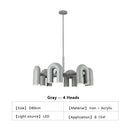GobekUsa Nordic U Shape LED Ceiling Chandelier