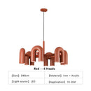 GobekUsa Nordic U Shape LED Ceiling Chandelier