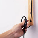 GobekUsa Nordic Wood Plug In Wall Sconce