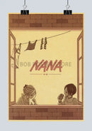 Stylized japan anime nana framed poster bedroom wall art by Decorbites