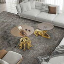 GobekUsa Octopus Glass Side Table - Nordic Design Creative Living Room Furniture