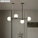 GobekUsa Opaline Glass Ball Pendant Light for Minimalist Dining Room Island