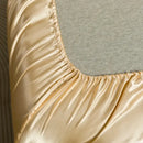 GobekUsa Opulent Solid Color Satin Bedding Set