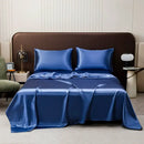 GobekUsa Opulent Solid Color Satin Bedding Set