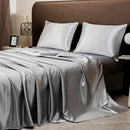 GobekUsa Opulent Solid Color Satin Bedding Set