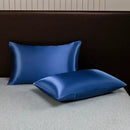 GobekUsa Opulent Solid Color Satin Bedding Set