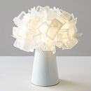 GobekUsa Origami Metal Flower Night Lamp: Decorative LED Accent Light for Living Room